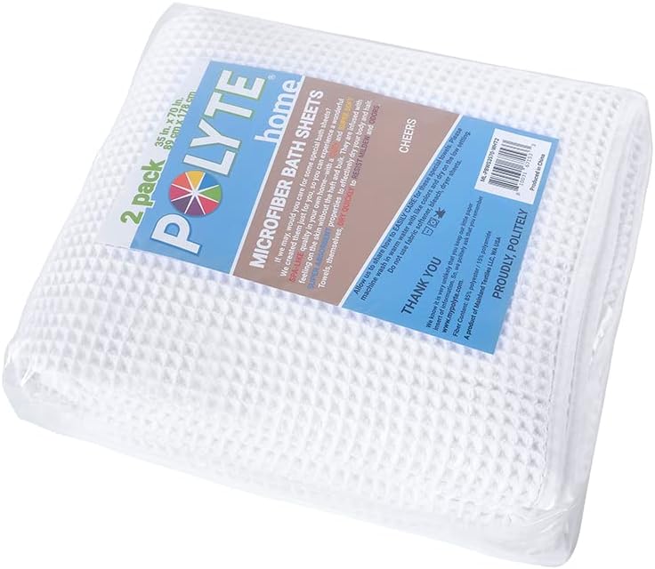 HAY DWR Waffle Towel - White