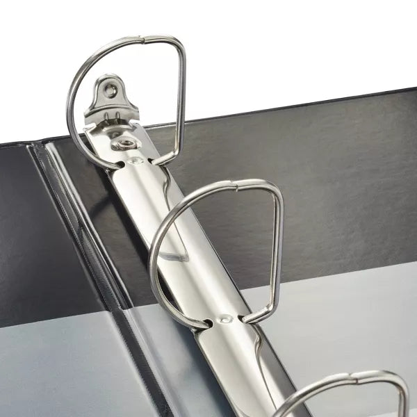 1.5" 3 Ring Binder Clear View Black - up & upâ„¢