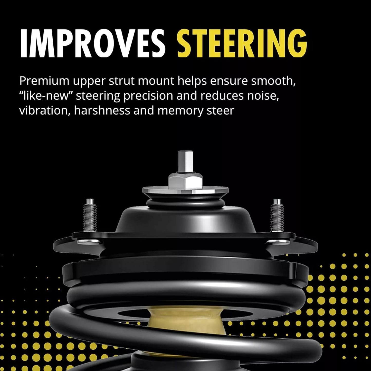 Monroe Suspension Strut and Coil Spring Assembly Front Driver Side - 272254L