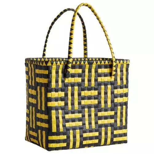 HAY Maxim Bag - Medium, Yellow/Black100262646