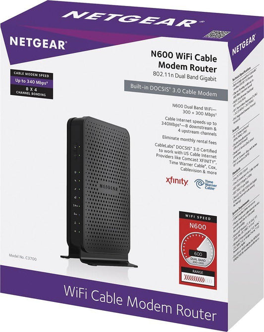 Netgear N600 C3700