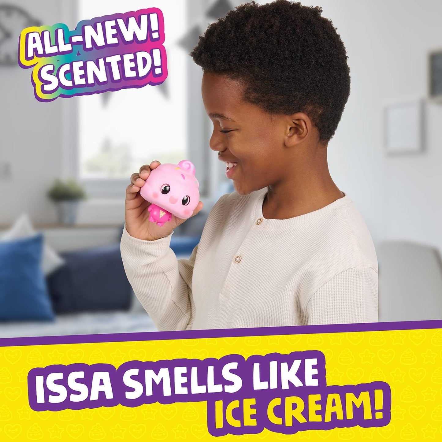 My Squishy Little Ice Cream – Interactive Doll Collectible with Accessories - Issa