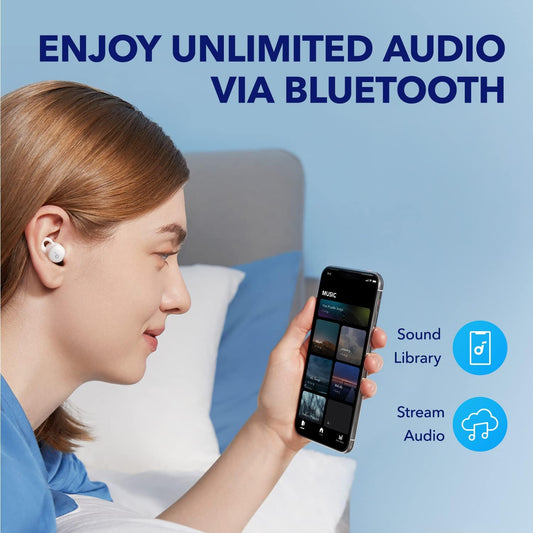 Sleep A10 | Noise Blocking Earbuds for Sleeping White