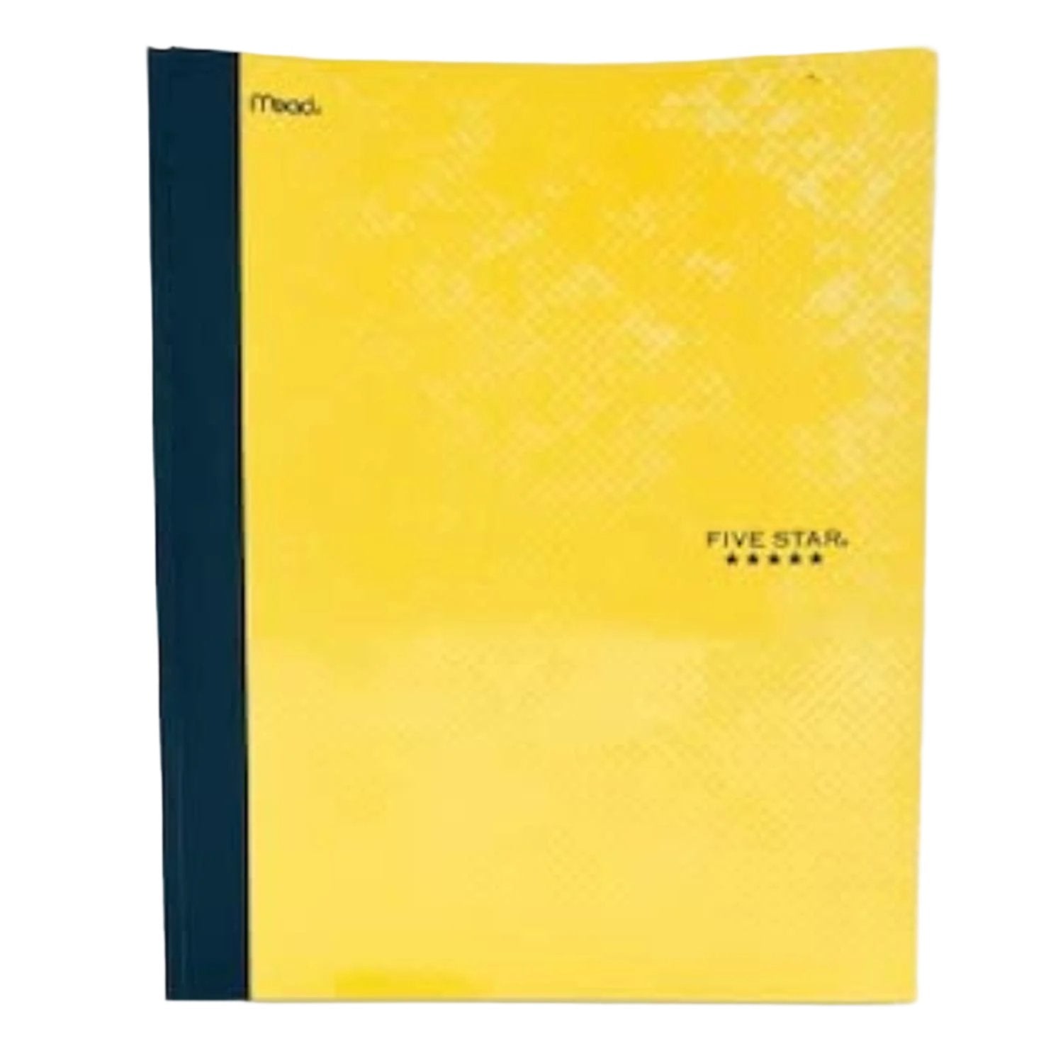 Five Star Active 2 Pocket 3 Prongs Yellow Folder