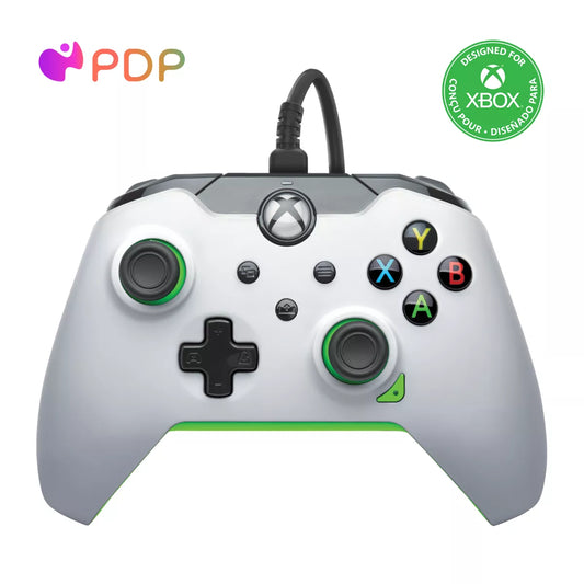 PDP Wired Gaming Controller for Xbox Series X|S/Xbox One - Neon White