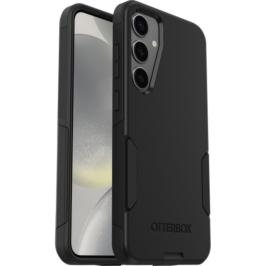 OtterBox Samsung Galaxy S24+ Commuter Series Case - Black, Slim & Tough, Pocket-Friendly, with Port Protection