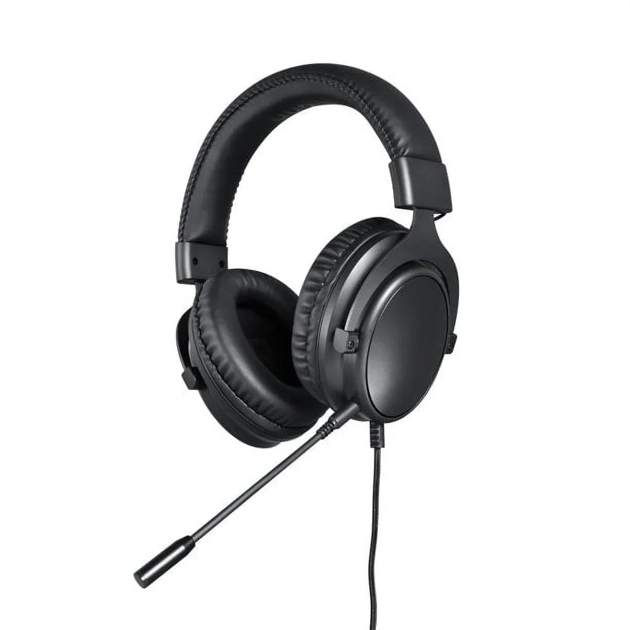 Onn. Over-Ear Gaming Headset 6ft Cable and Built-in Mic with Nano Receiver for PC