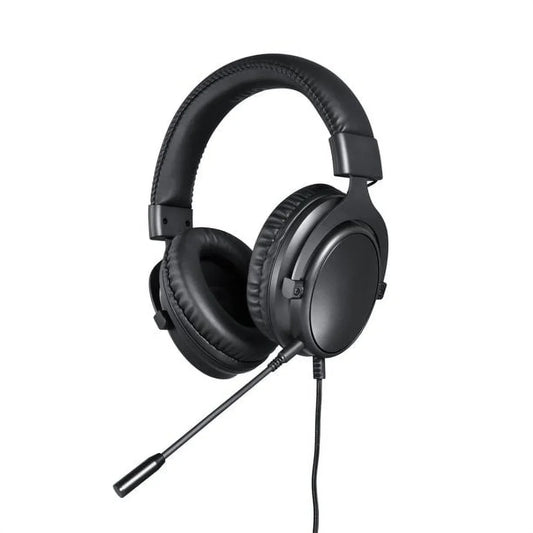 Onn. Over-Ear Gaming Headset 6ft Cable and Built-in Mic with Nano Receiver for PC