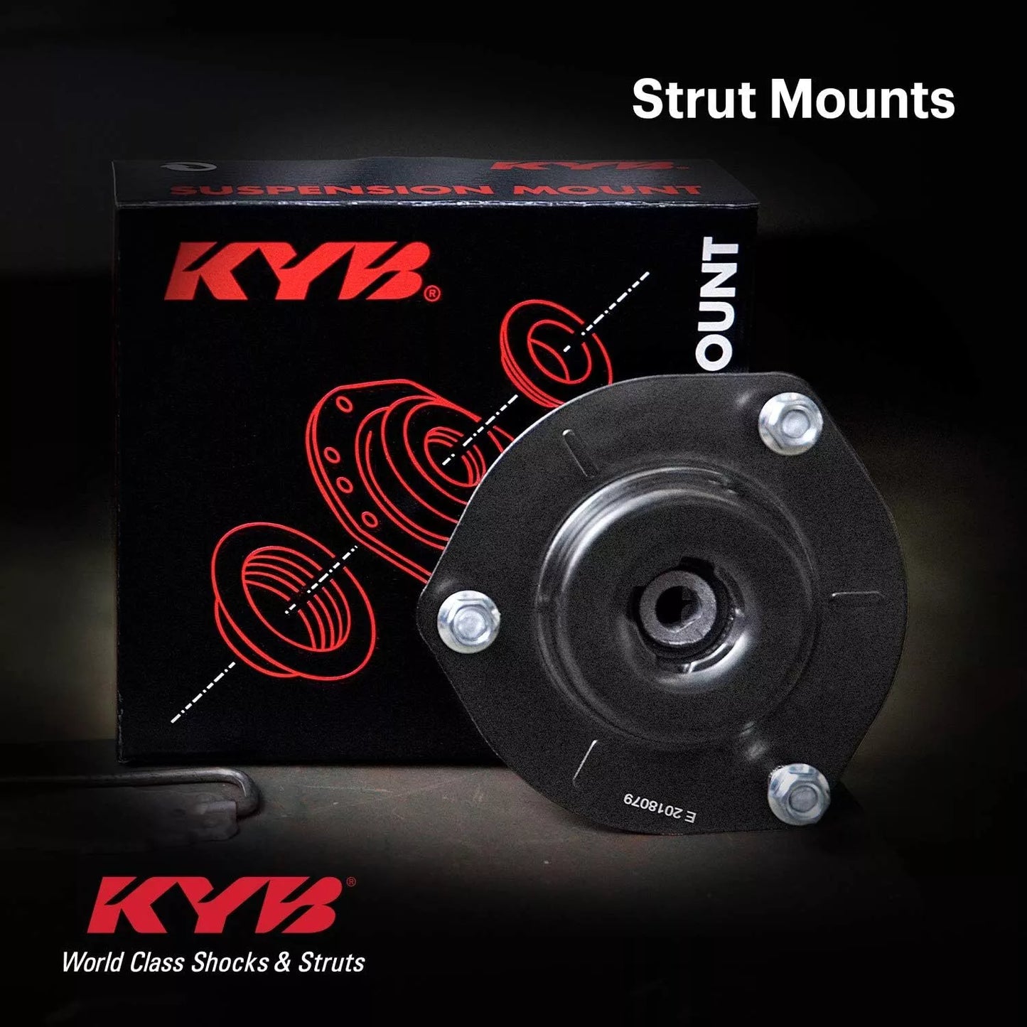 KYB Suspension Strut Mount Kit Front Passenger Side - SM5179 1997 to 2004 Models