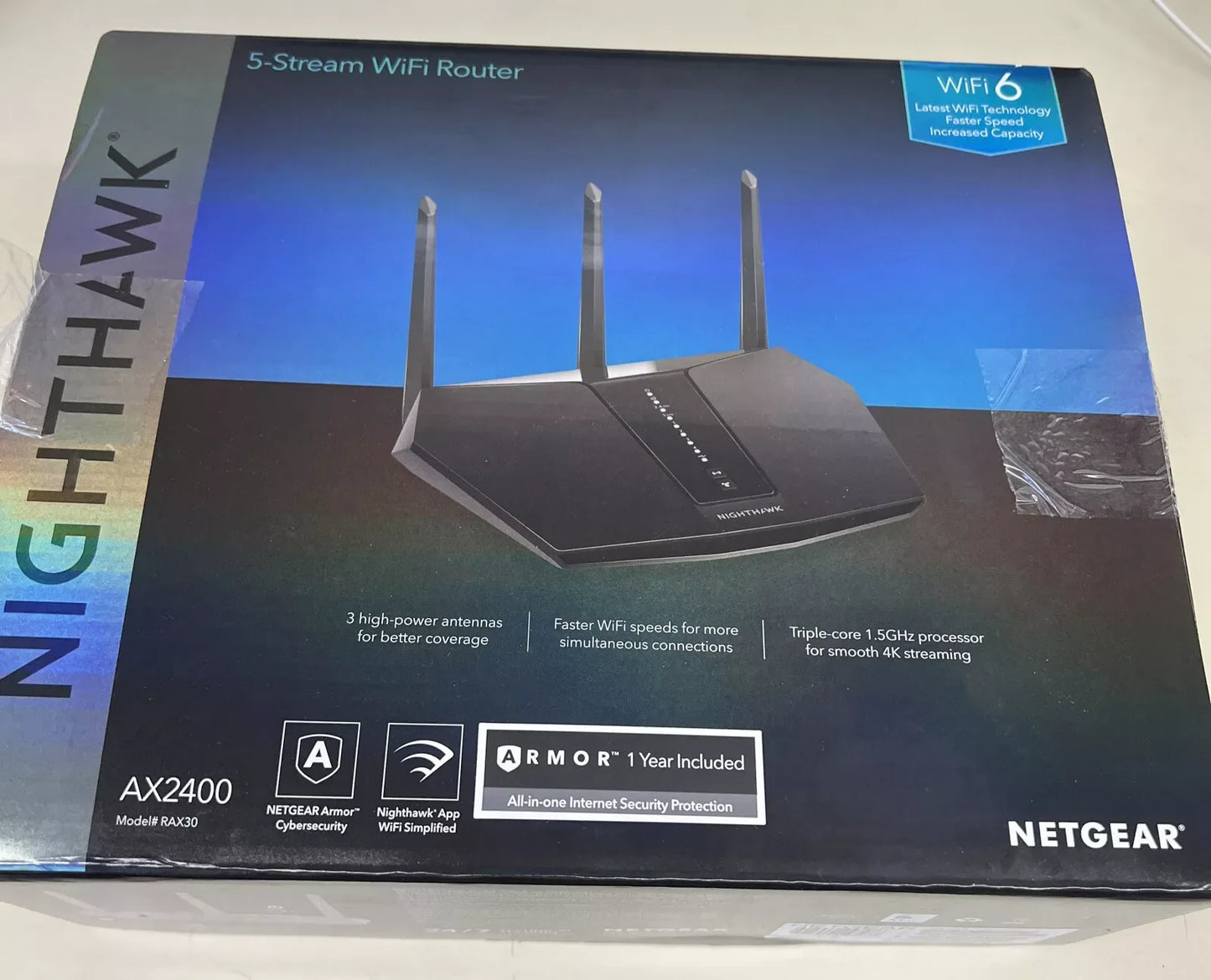 Netgear AX AX2400 5-STREAM RAX30