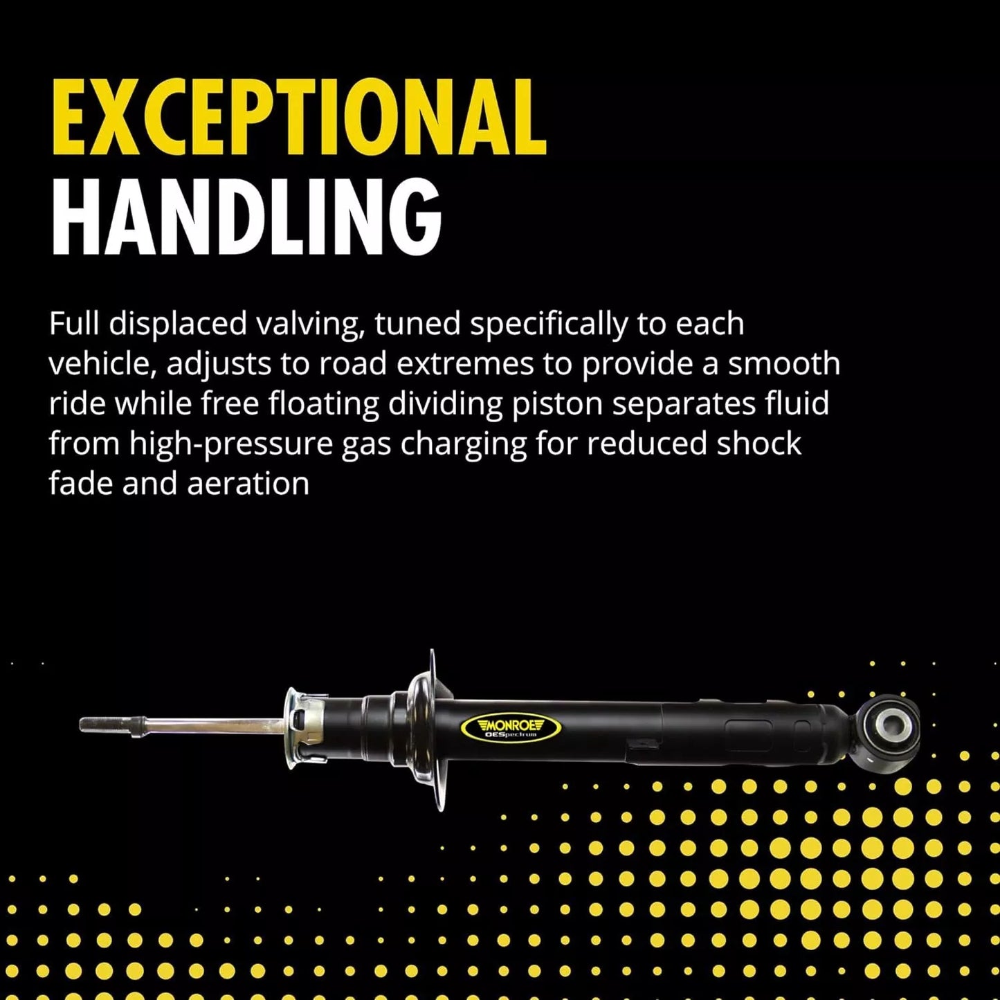 Monroe Shock Absorber Rear-39051 2000 to 2006 Models BMW X5 4.8V8 - 3.0L6 Engine