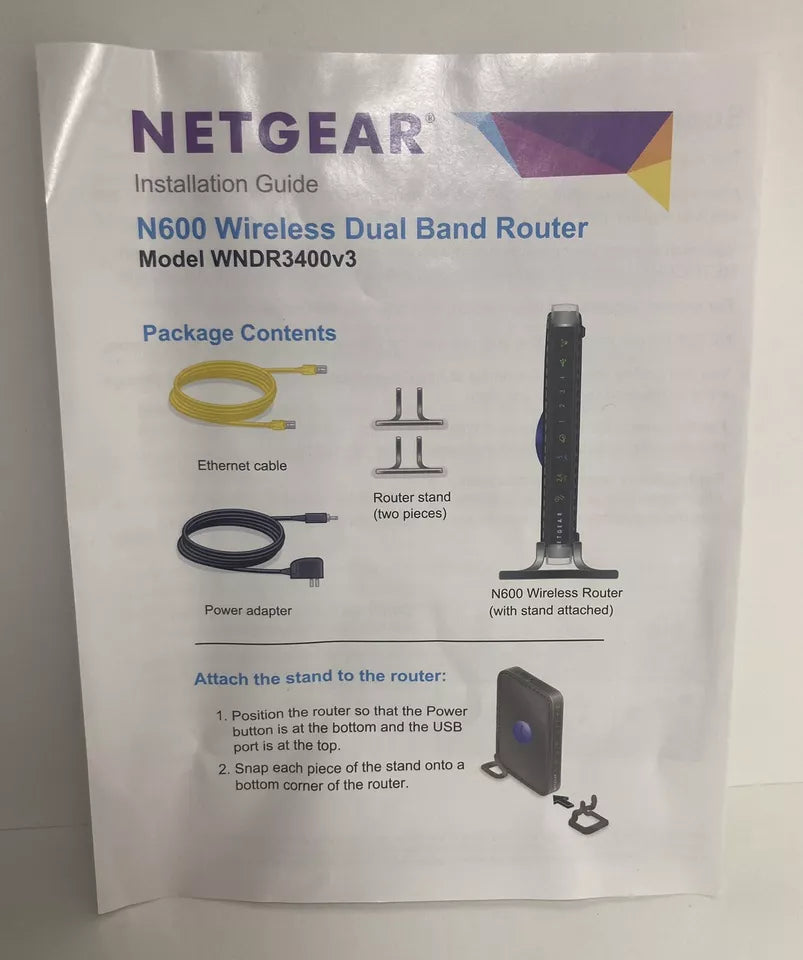 Netgear N600 WNDR3400v3